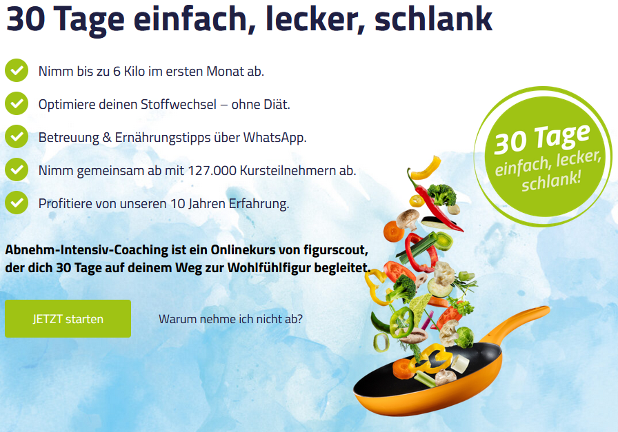 Intensiv abnehmen